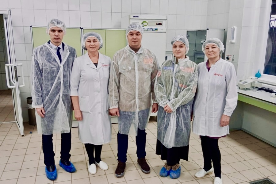 Посещение производства Ядринмолоко в Ядрине