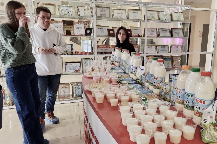 Экскурсия по производственным площадкам Ядринмолоко